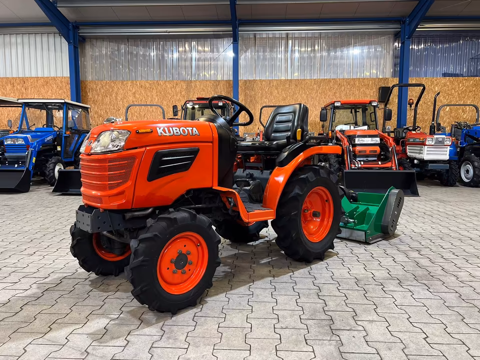 Kleintraktor Kubota B1220 mit neuem Mulcher