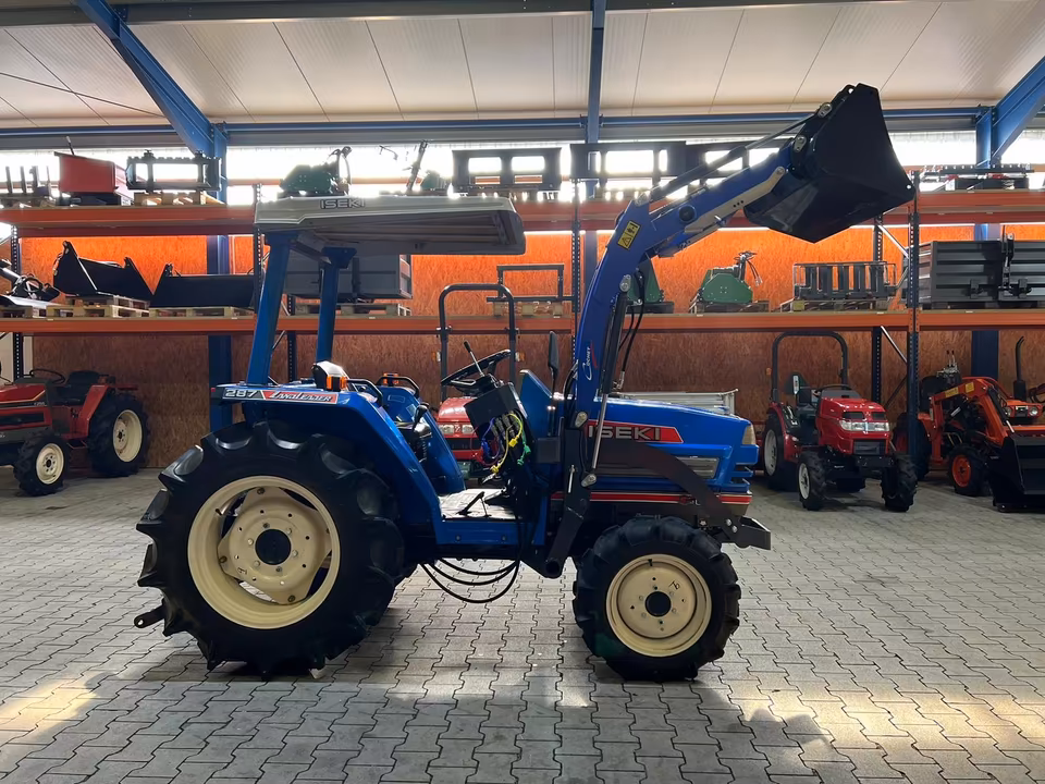 Kleintraktor Iseki TA287 von der Seite