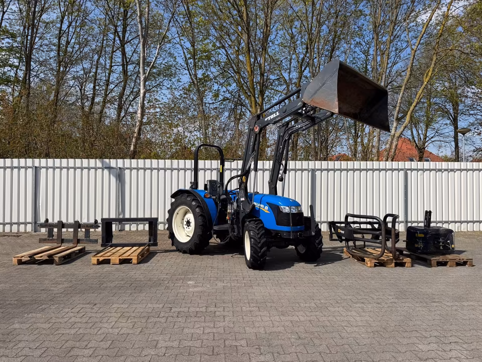 Kleintraktor New Holland TD 3.50 Gesamtpaket