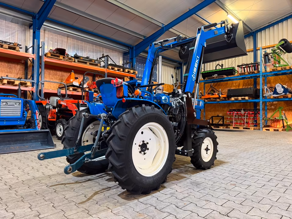 Kleintraktor Iseki TX1410 von hinten