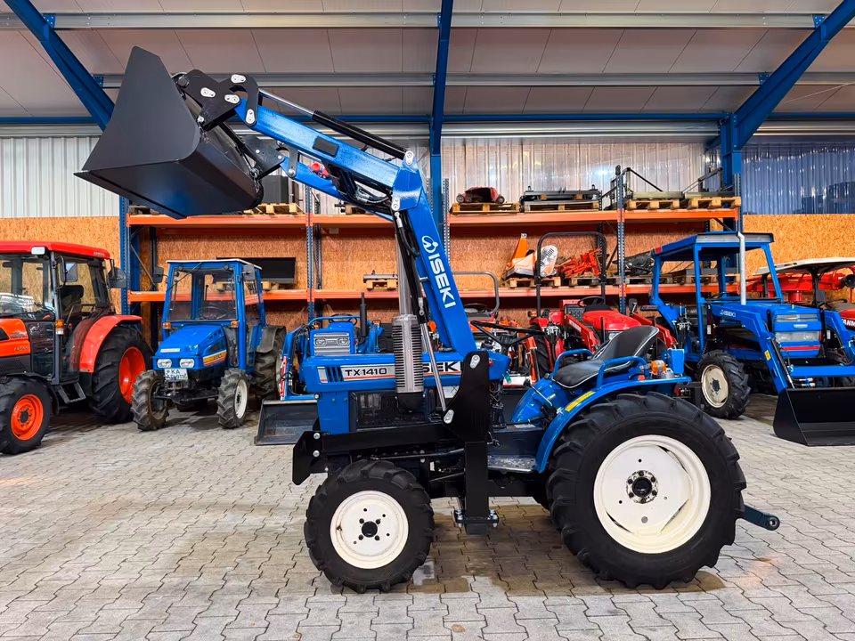 Kleintraktor Iseki TX1410 von der Seite