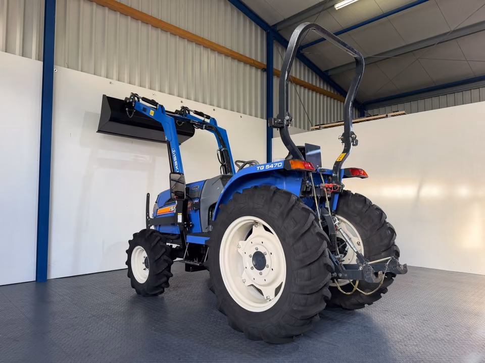 Kleintraktor Iseki TG5470 von hinten